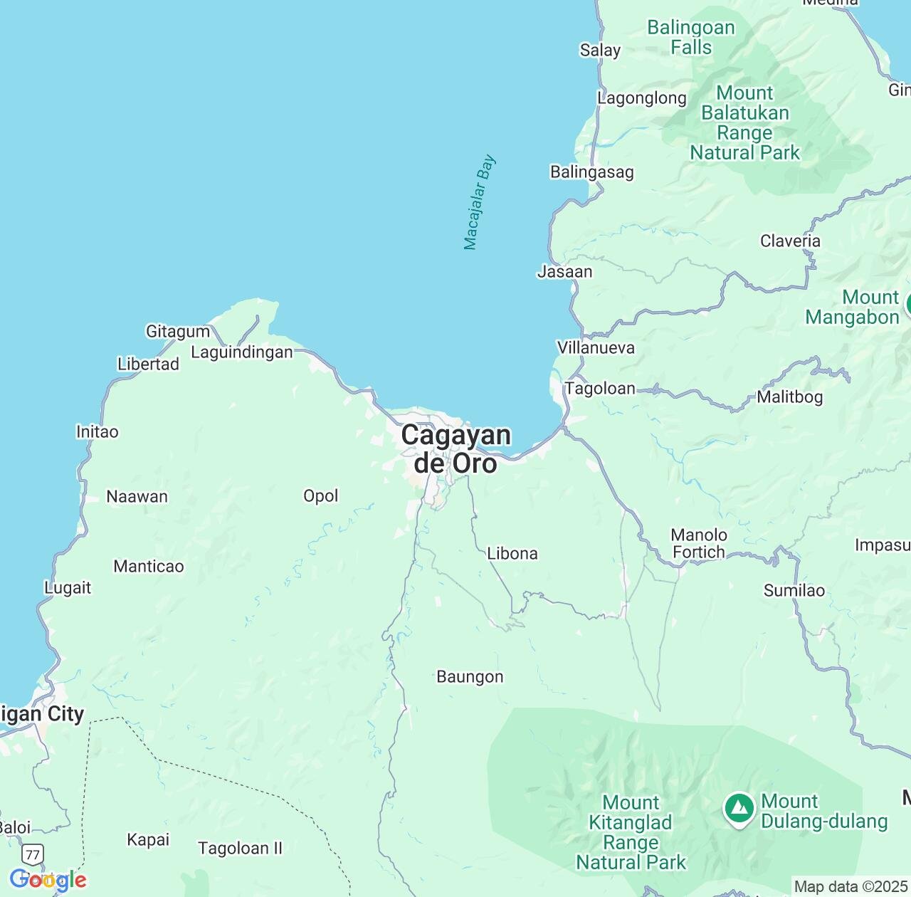 Map image for Intellectual Property Lawyers in Cagayan de Oro and Northern Mindanao IP firms at coordinates  ; .