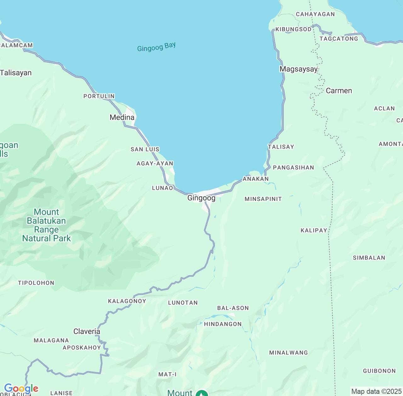 Map image for Intellectual Property Lawyers in Gingoog and Northern Mindanao IP firms at coordinates  ; .