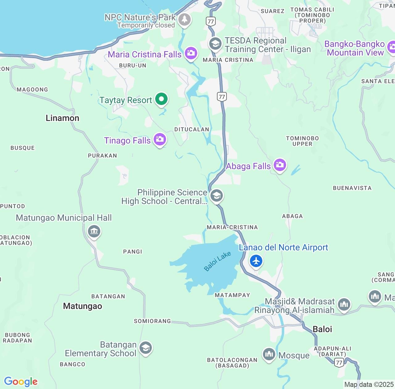 Map image for Intellectual Property Lawyers in Mantampay and Northern Mindanao IP firms at coordinates  ; .