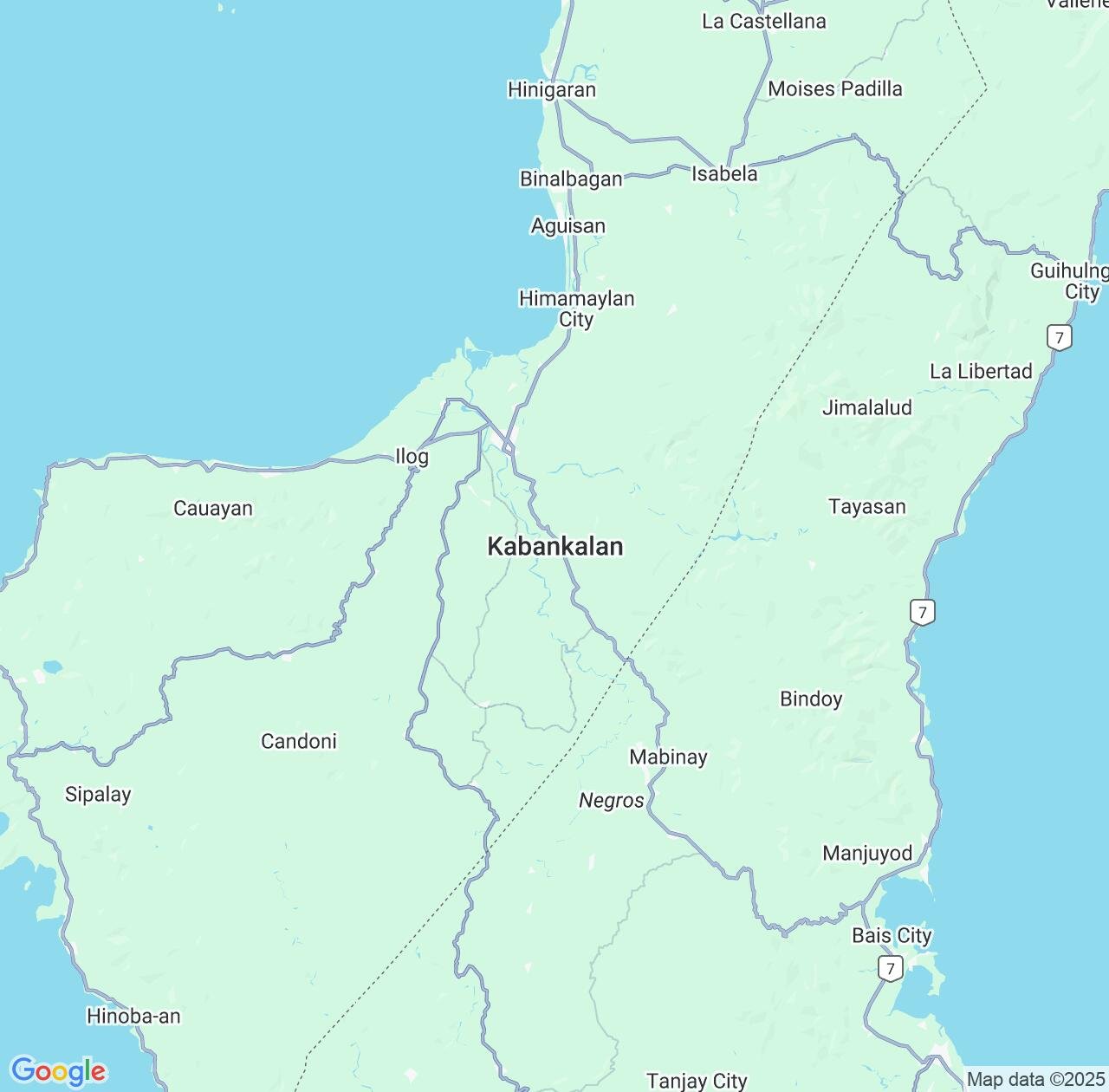 Map image for Intellectual Property Lawyers in Kabankalan and Western Visayas IP firms at coordinates  ; .