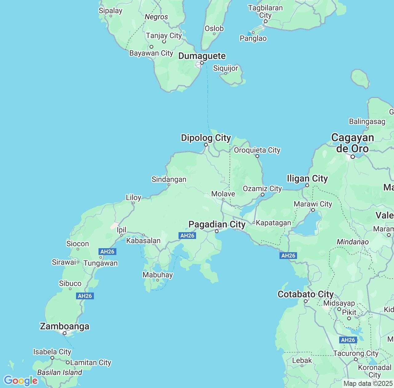 Map image for Intellectual Property Lawyers in Zamboanga Peninsula and Philippines IP firms at coordinates  ; .