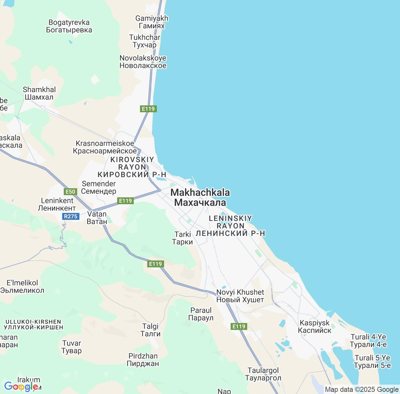 Map image for Intellectual Property Lawyers in Makhachkala and Dagestan IP firms at coordinates  ; .
