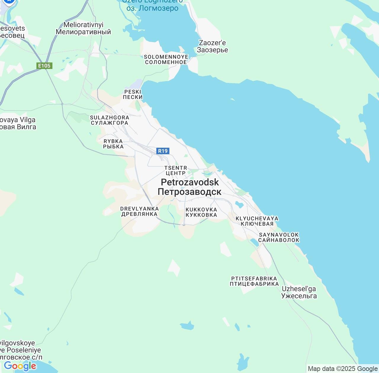 Map image for Intellectual Property Lawyers in Petrozavodsk and Karelia IP firms at coordinates  ; .