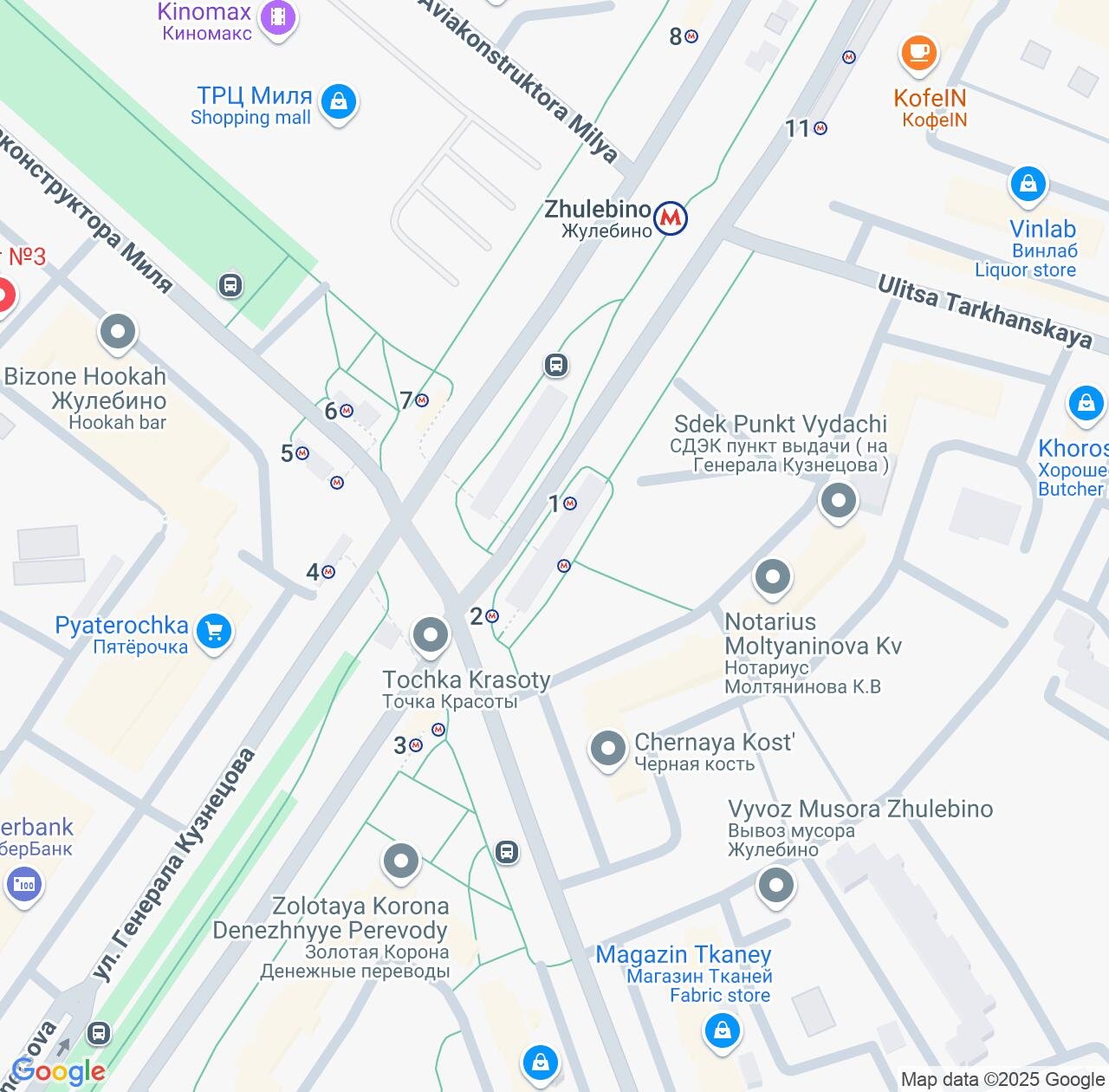 Map image for Intellectual Property Lawyers in Zhulebino and Moscow IP firms at coordinates  ; .