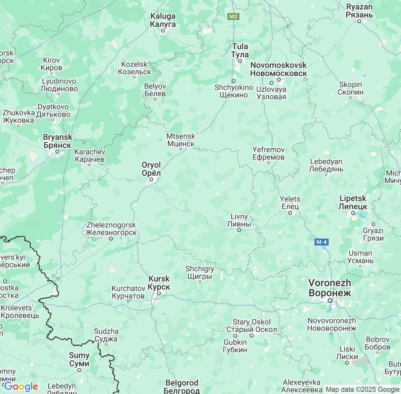 Map image for Intellectual Property Lawyers in Orel and Oryol oblast IP firms at coordinates  ; .