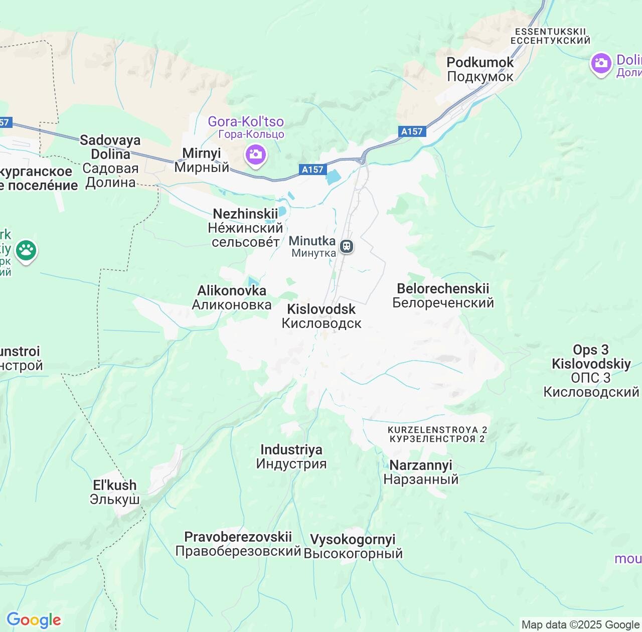 Map image for Intellectual Property Lawyers in Kislovodsk and Stavropol Kray IP firms at coordinates  ; .