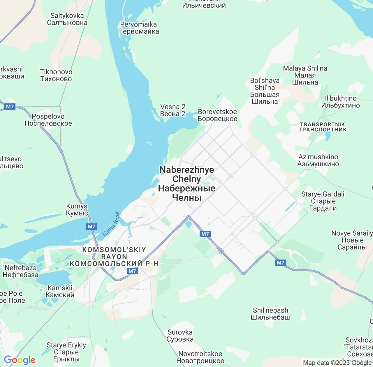 Map image for Intellectual Property Lawyers in Naberezhnyye Chelny and Tatarstan Republic IP firms at coordinates  ; .