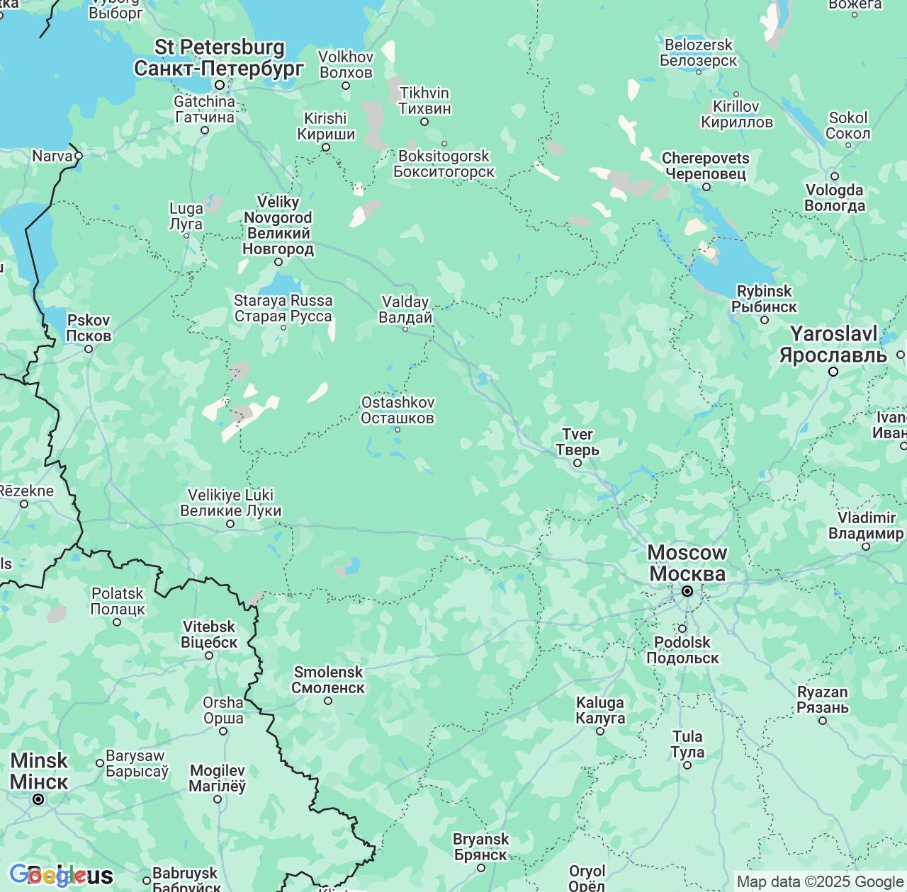 Map image for Intellectual Property Lawyers in Tver and Tver Oblast IP firms at coordinates  ; .