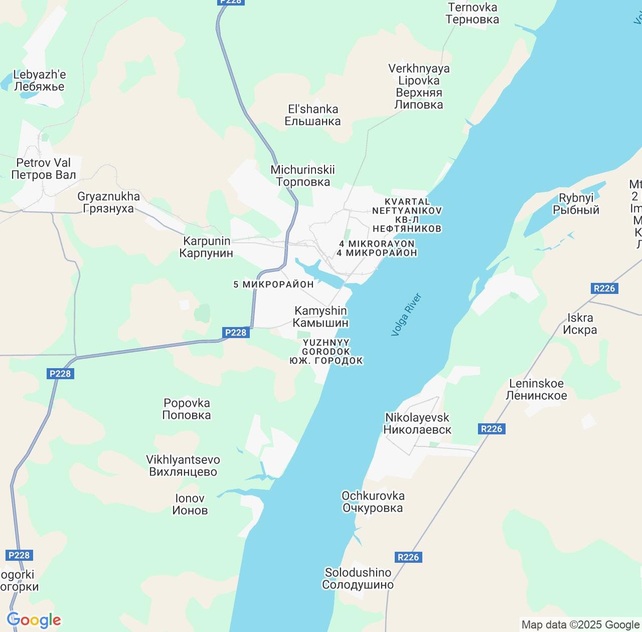 Map image for Intellectual Property Lawyers in Kamyshin and Volgograd Oblast IP firms at coordinates  ; .