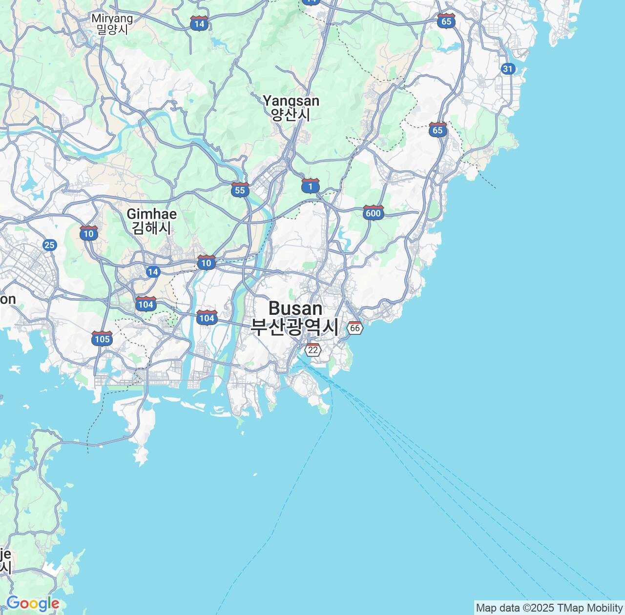 Map image for Intellectual Property Lawyers in Busan and South Korea IP firms at coordinates  ; .
