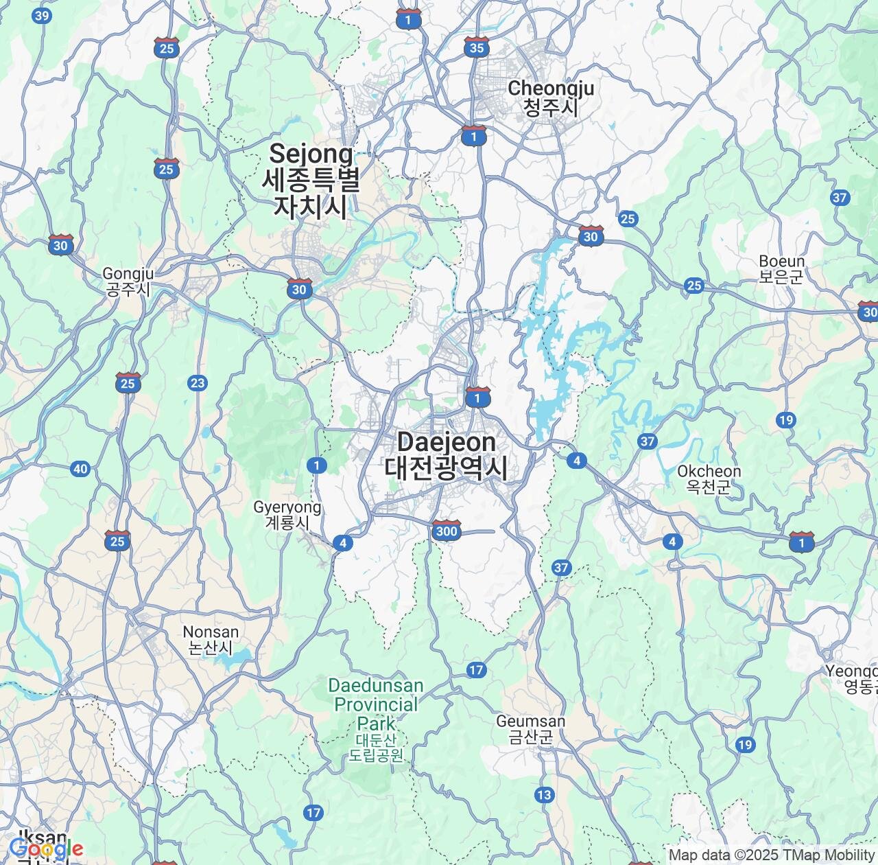 Map image for Intellectual Property Lawyers in Daejeon and South Korea IP firms at coordinates  ; .