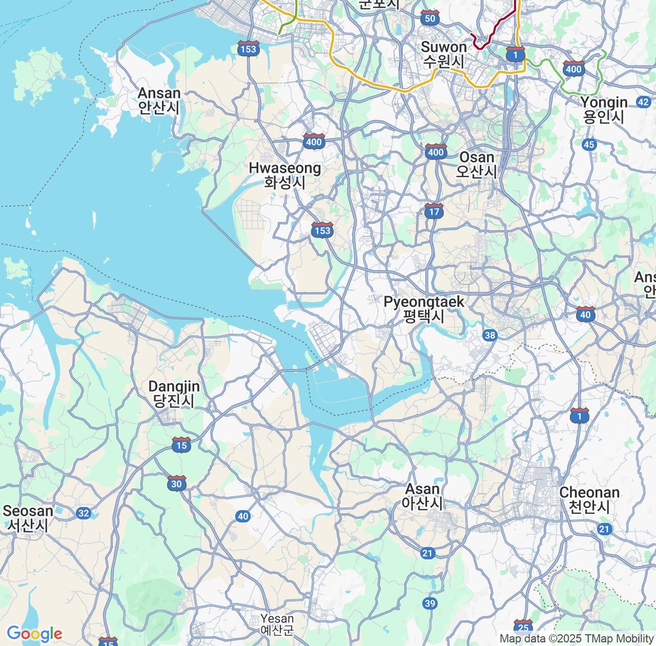 Map image for Intellectual Property Lawyers in Pyeongtaek and Gyeonggi-do IP firms at coordinates  ; .