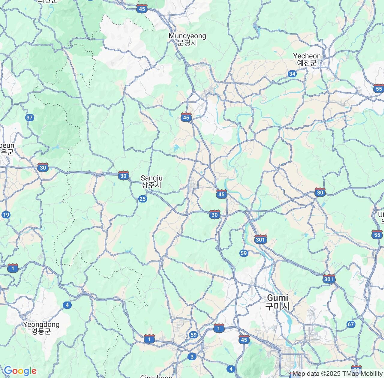 Map image for Intellectual Property Lawyers in Sangju and Gyeongsangbuk-do IP firms at coordinates  ; .