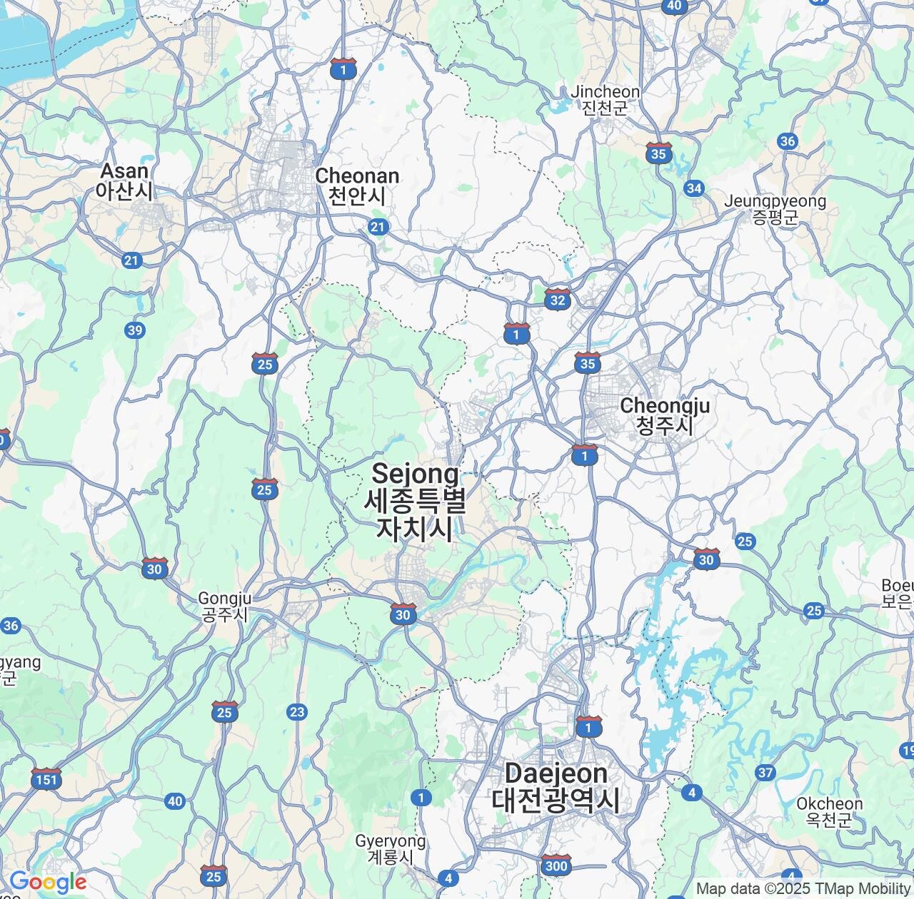 Map image for Intellectual Property Lawyers in Sejong-si and South Korea IP firms at coordinates  ; .