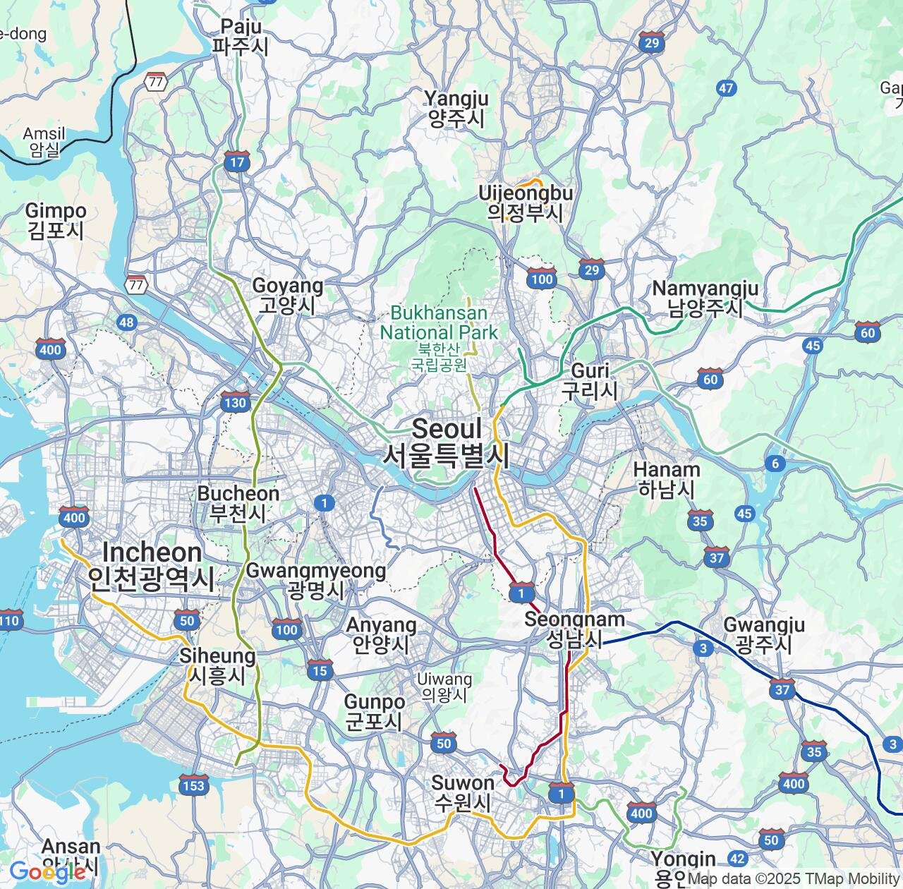 Map image for Intellectual Property Lawyers in Seoul and South Korea IP firms at coordinates  ; .