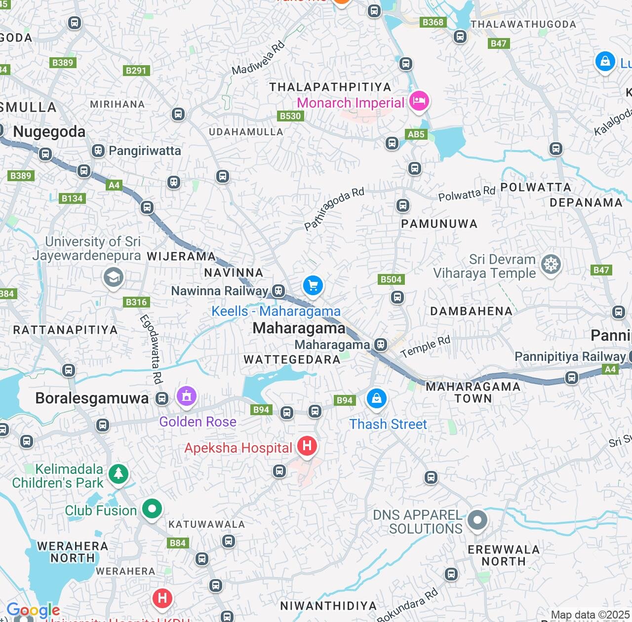 Map image for Intellectual Property Lawyers in Maharagama and Western Province IP firms at coordinates  ; .