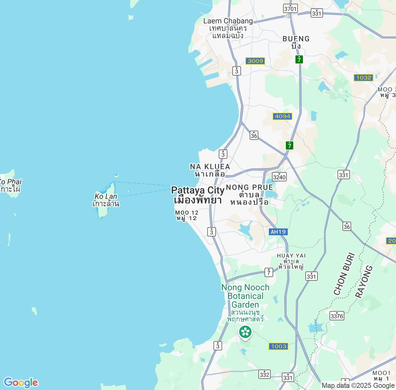 Map image for Intellectual Property Lawyers in Pattaya and Chon Buri IP firms at coordinates  ; .