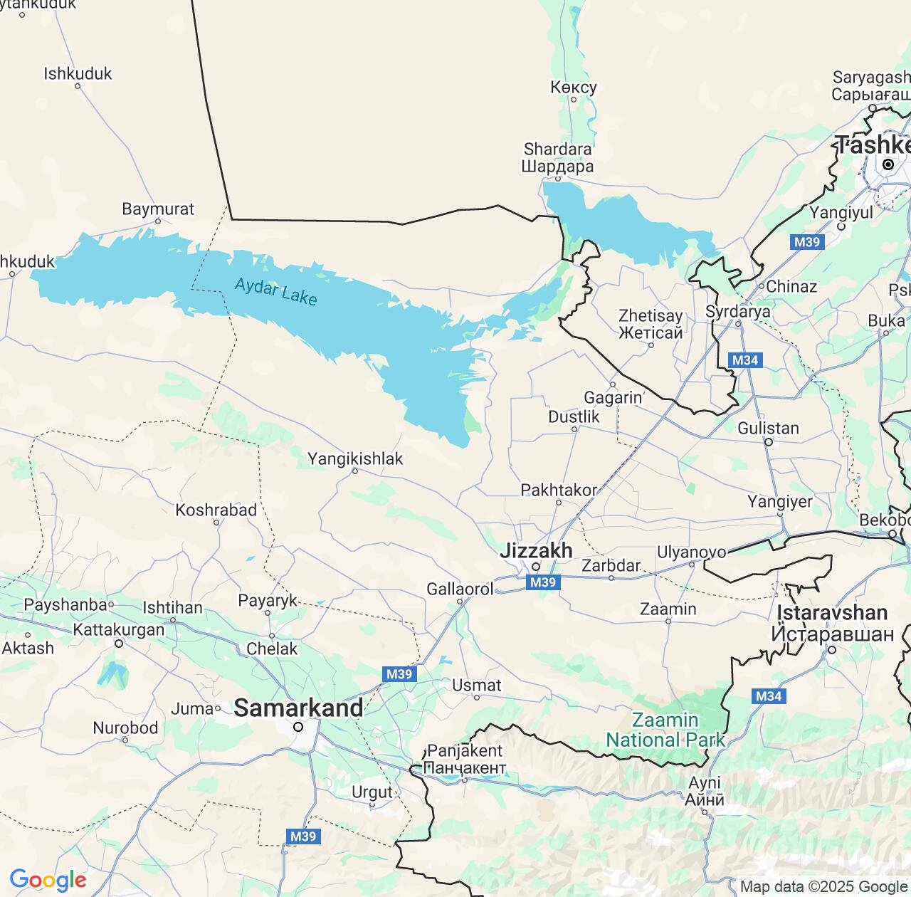 Map image for Intellectual Property Lawyers in Jizzakh Region and Uzbekistan IP firms at coordinates  ; .