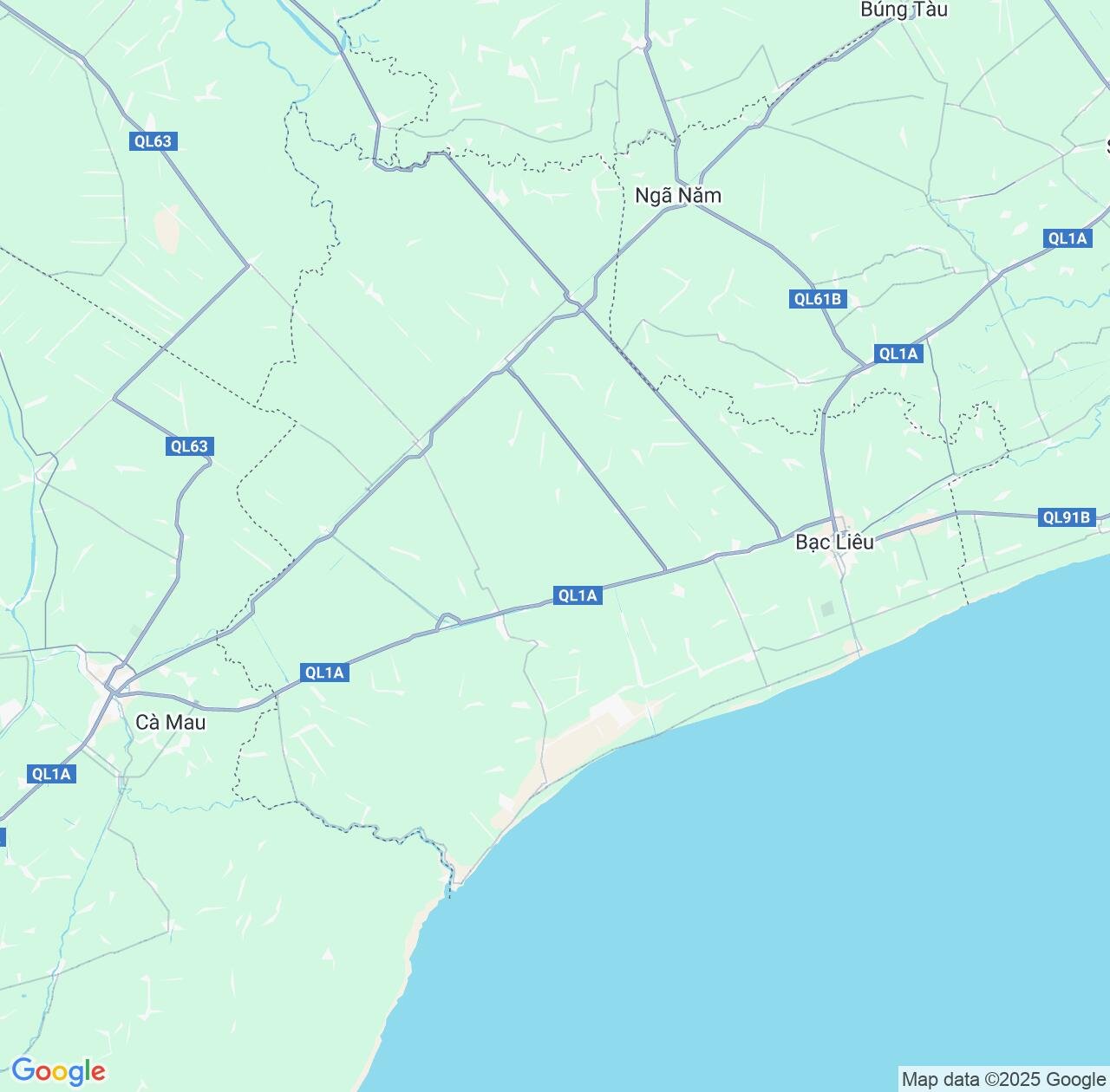 Map image for Intellectual Property Lawyers in Bạc Liêu Province and Vietnam IP firms at coordinates  ; .