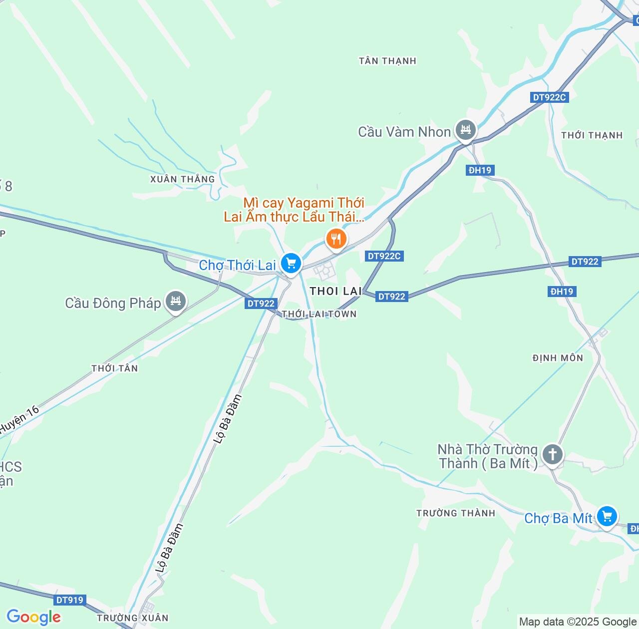 Map image for Intellectual Property Lawyers in Thoi Lai and Can Tho IP firms at coordinates  ; .