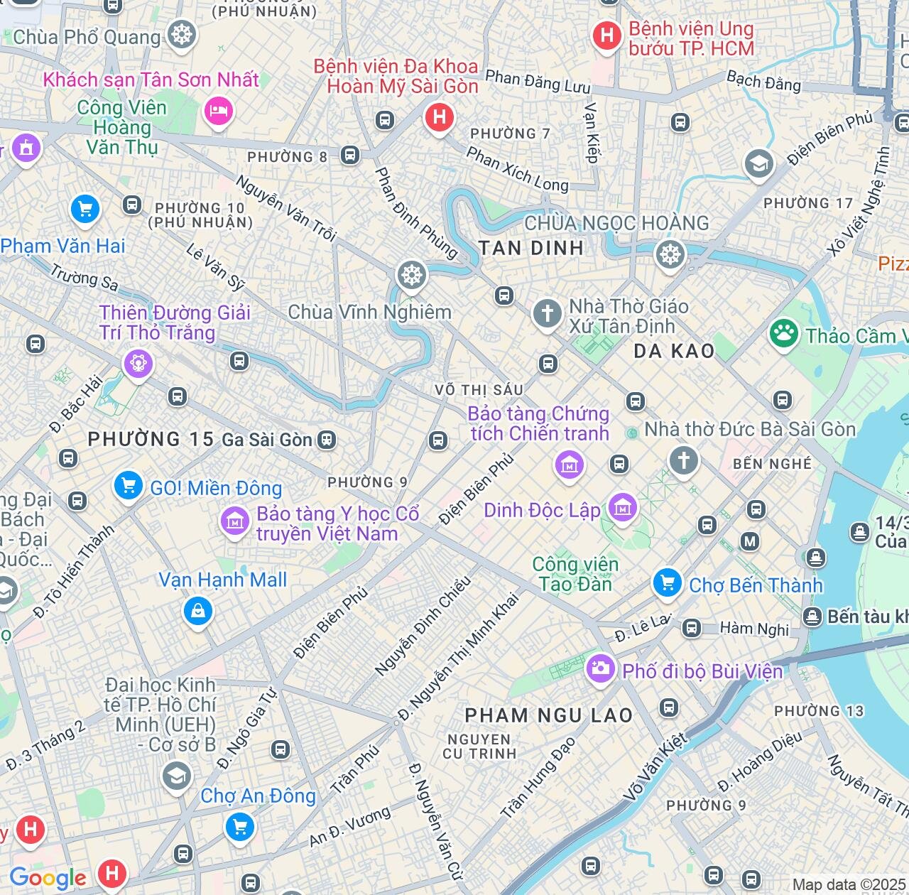 Map image for Intellectual Property Lawyers in Quan Ba and Ho Chi Minh IP firms at coordinates  ; .
