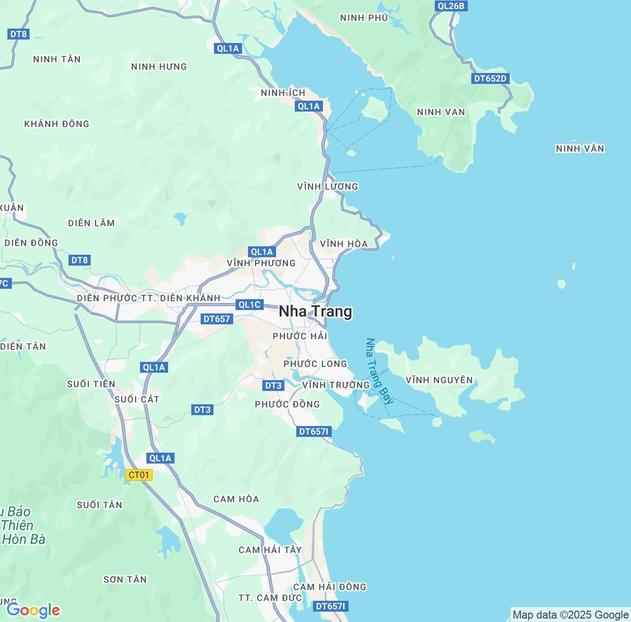 Map image for Intellectual Property Lawyers in Nha Trang and Khánh Hòa Province IP firms at coordinates  ; .