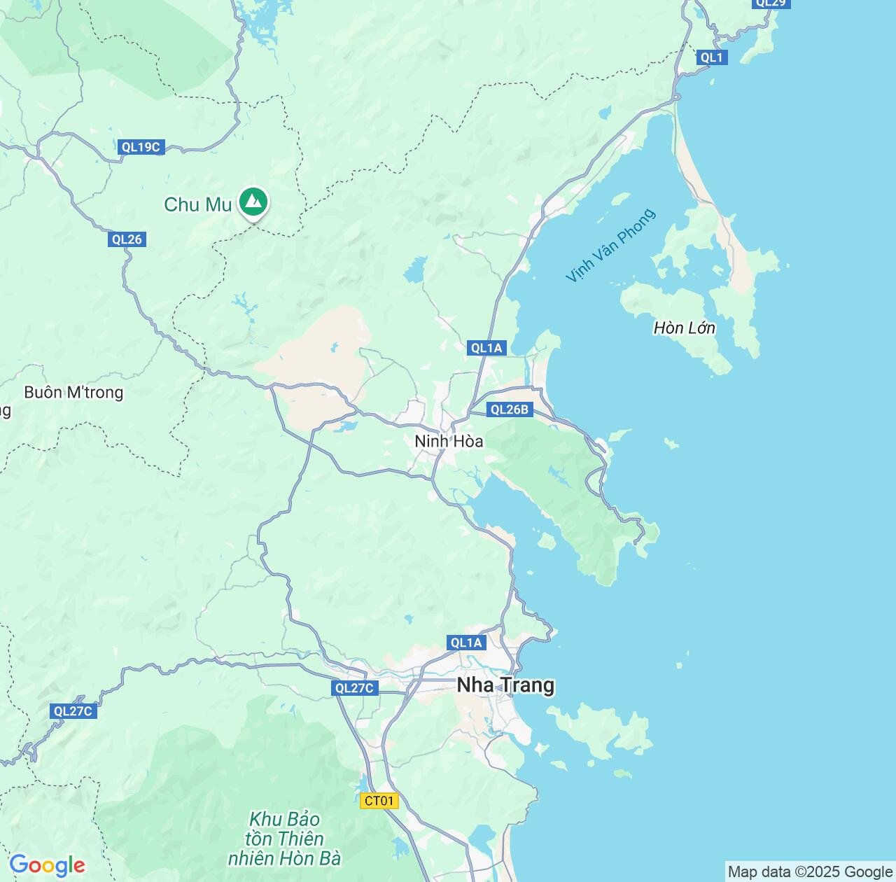 Map image for Intellectual Property Lawyers in Ninh Hoa and Khánh Hòa Province IP firms at coordinates  ; .