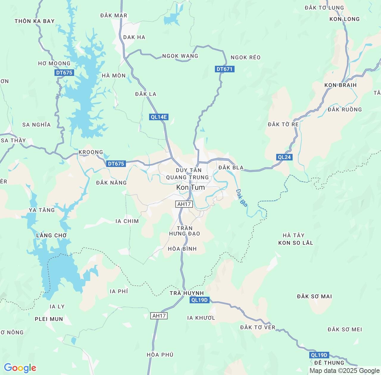 Map image for Intellectual Property Lawyers in Kon Tum and Vietnam IP firms at coordinates  ; .