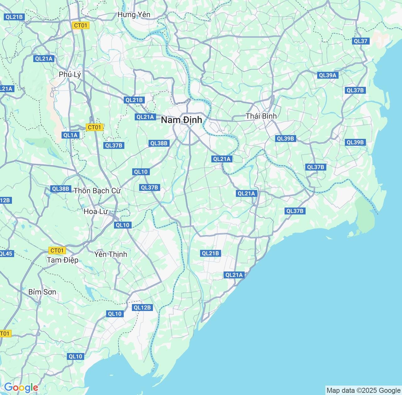 Map image for Intellectual Property Lawyers in Nam Định Province and Vietnam IP firms at coordinates  ; .