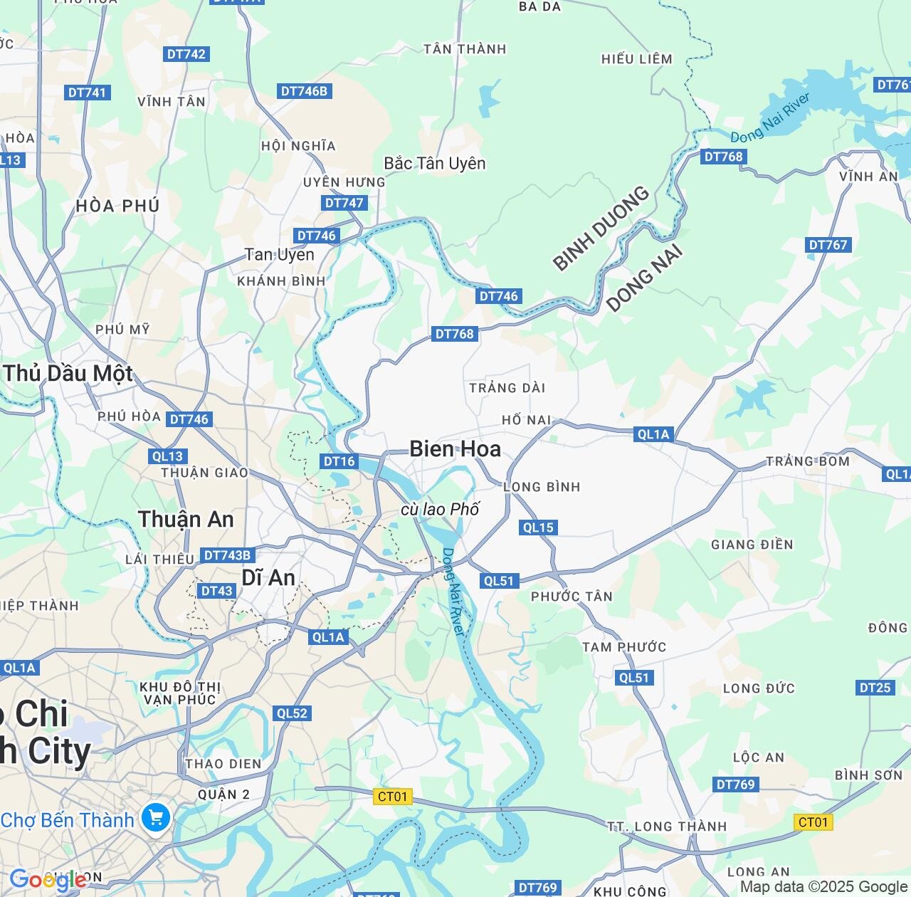 Map image for Intellectual Property Lawyers in Bien Hoa and Đồng Nai Province IP firms at coordinates  ; .