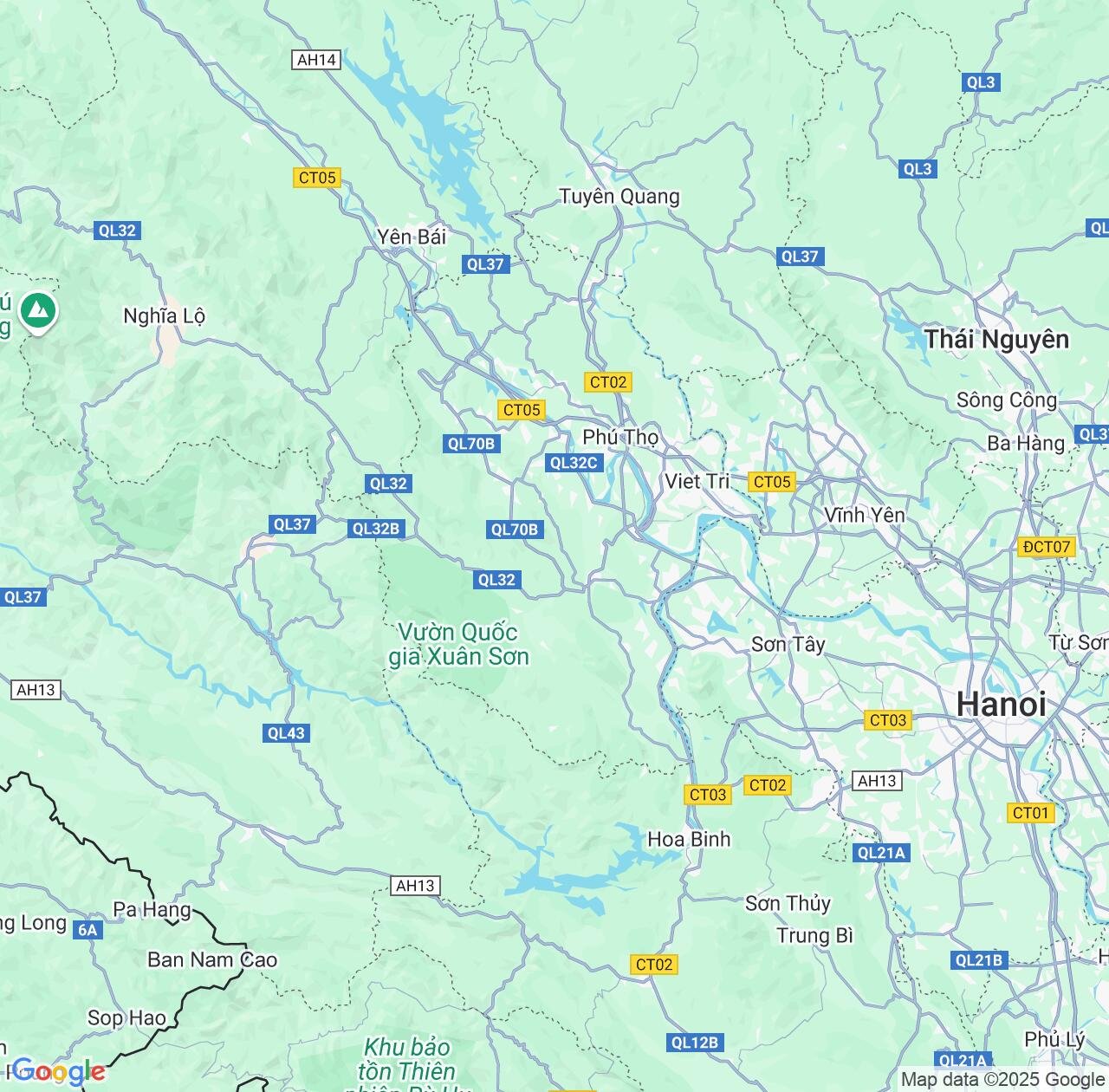 Map image for Intellectual Property Lawyers in Phú Thọ Province and Vietnam IP firms at coordinates  ; .