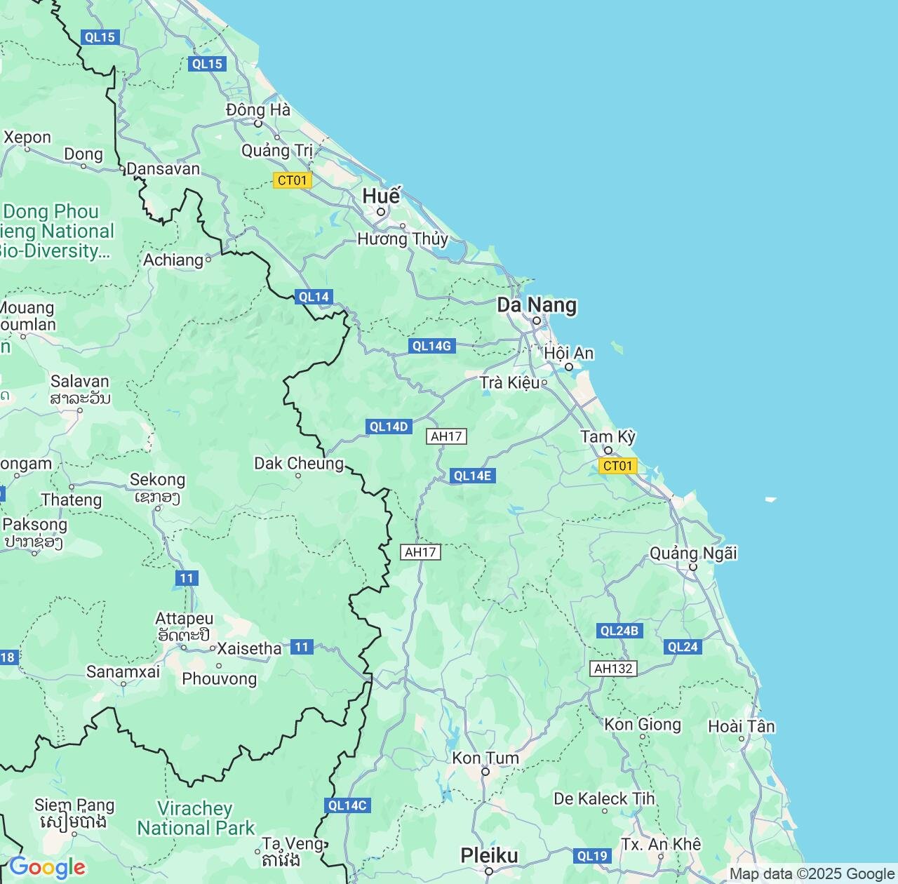 Map image for Intellectual Property Lawyers in Quảng Nam Province and Vietnam IP firms at coordinates  ; .