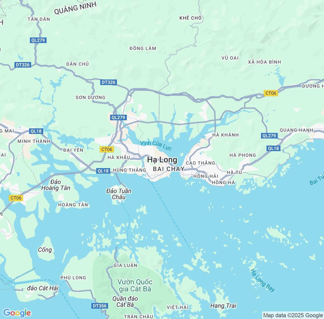 Map image for Intellectual Property Lawyers in Ha Long and Quảng Ninh IP firms at coordinates  ; .