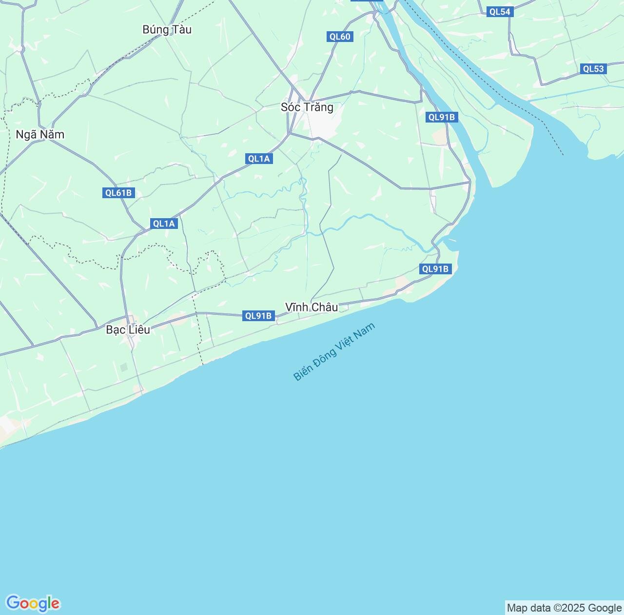 Map image for Intellectual Property Lawyers in Vinh Chau and Sóc Trăng Province IP firms at coordinates  ; .