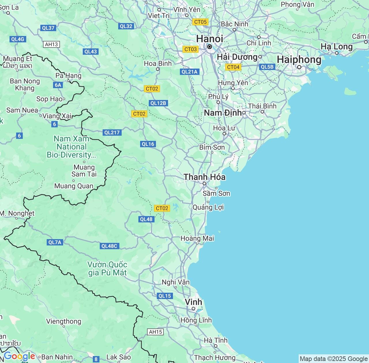 Map image for Intellectual Property Lawyers in Thanh Hóa Province and Vietnam IP firms at coordinates  ; .