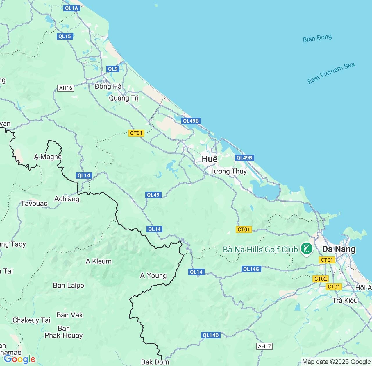 Map image for Intellectual Property Lawyers in Thừa Thiên Huế Province and Vietnam IP firms at coordinates  ; .