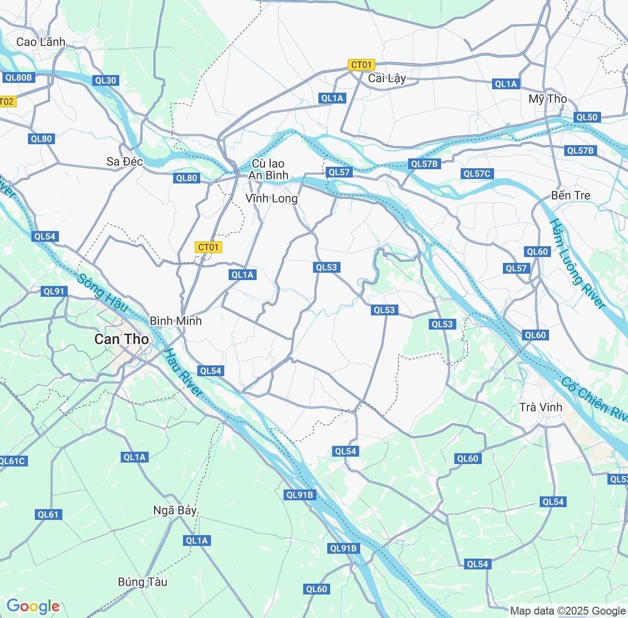 Map image for Intellectual Property Lawyers in Vĩnh Long Province and Vietnam IP firms at coordinates  ; .