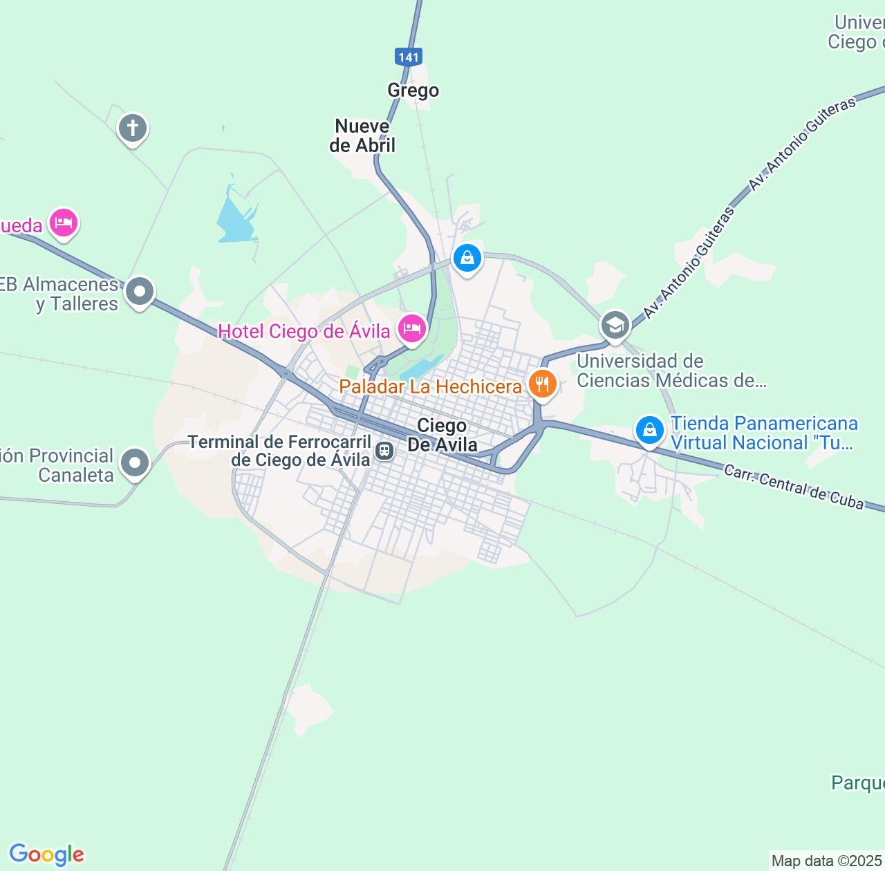 Map image for Intellectual Property Lawyers in Ciego de Ávila and Ciego de Avila Province IP firms at coordinates  ; .