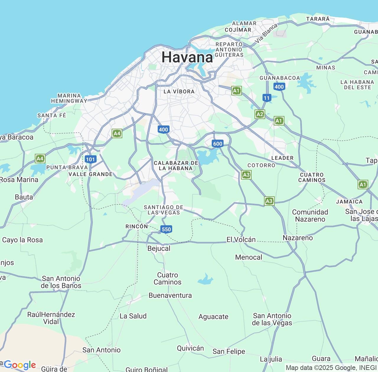 Map image for Intellectual Property Lawyers in Boyeros and Havana IP firms at coordinates  ; .