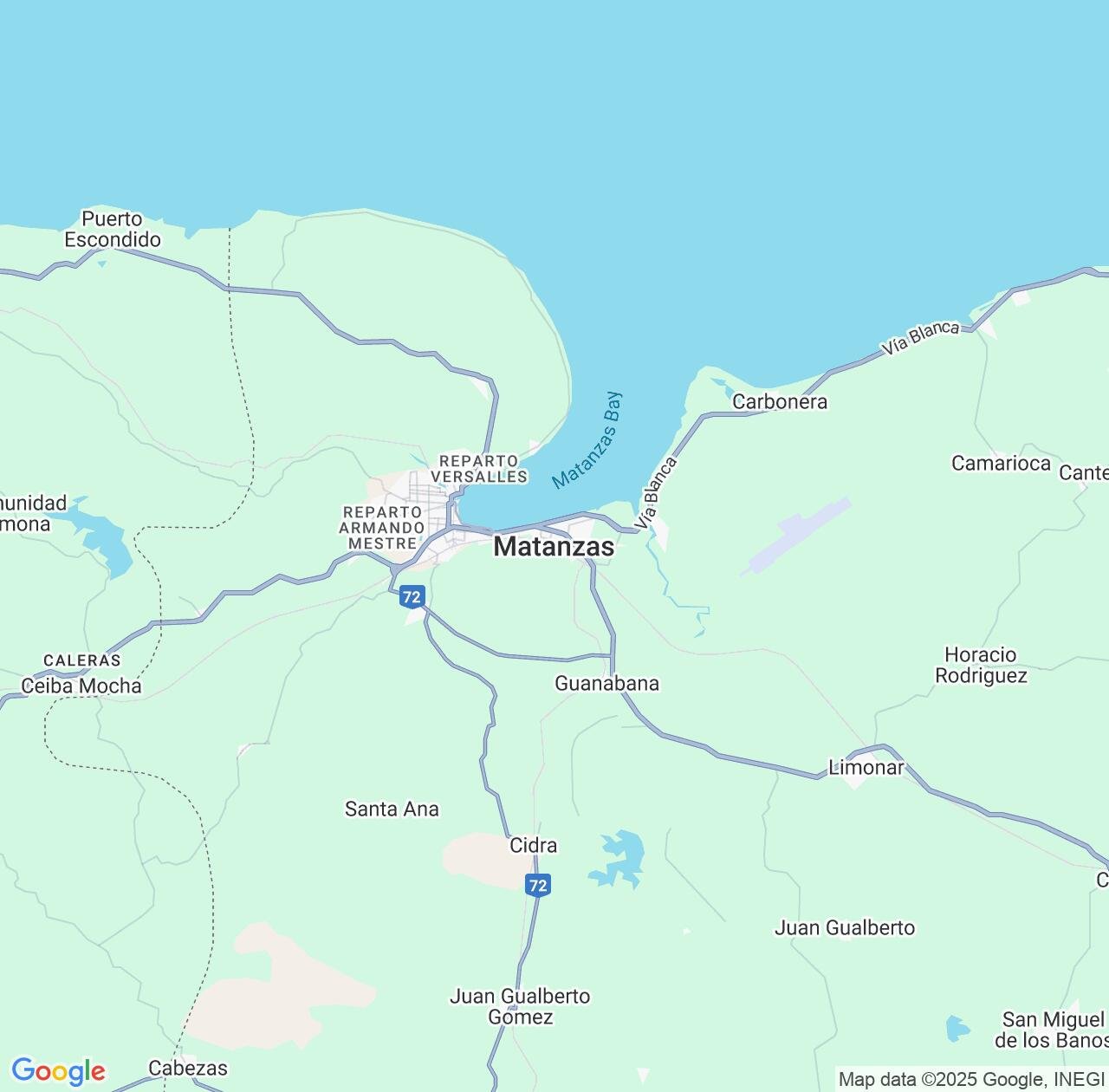 Map image for Intellectual Property Lawyers in Matanzas and Matanzas Province IP firms at coordinates  ; .
