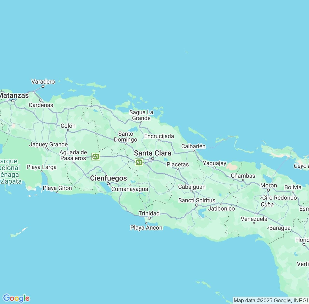 Map image for Intellectual Property Lawyers in Villa Clara Province and Cuba IP firms at coordinates  ; .