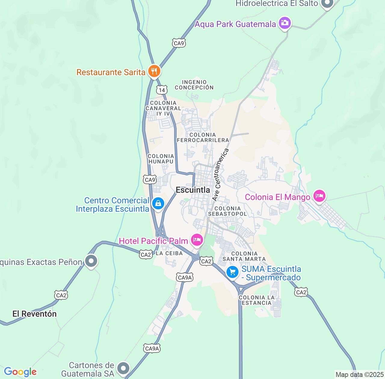 Map image for Intellectual Property Lawyers in Escuintla and Guatemala IP firms at coordinates  ; .