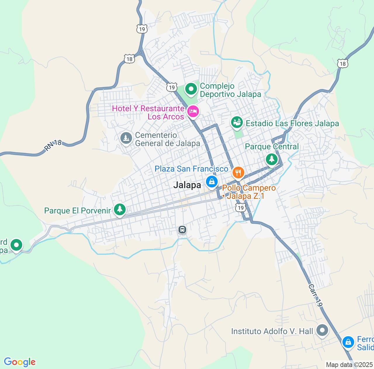 Map image for Intellectual Property Lawyers in Jalapa and Guatemala IP firms at coordinates  ; .