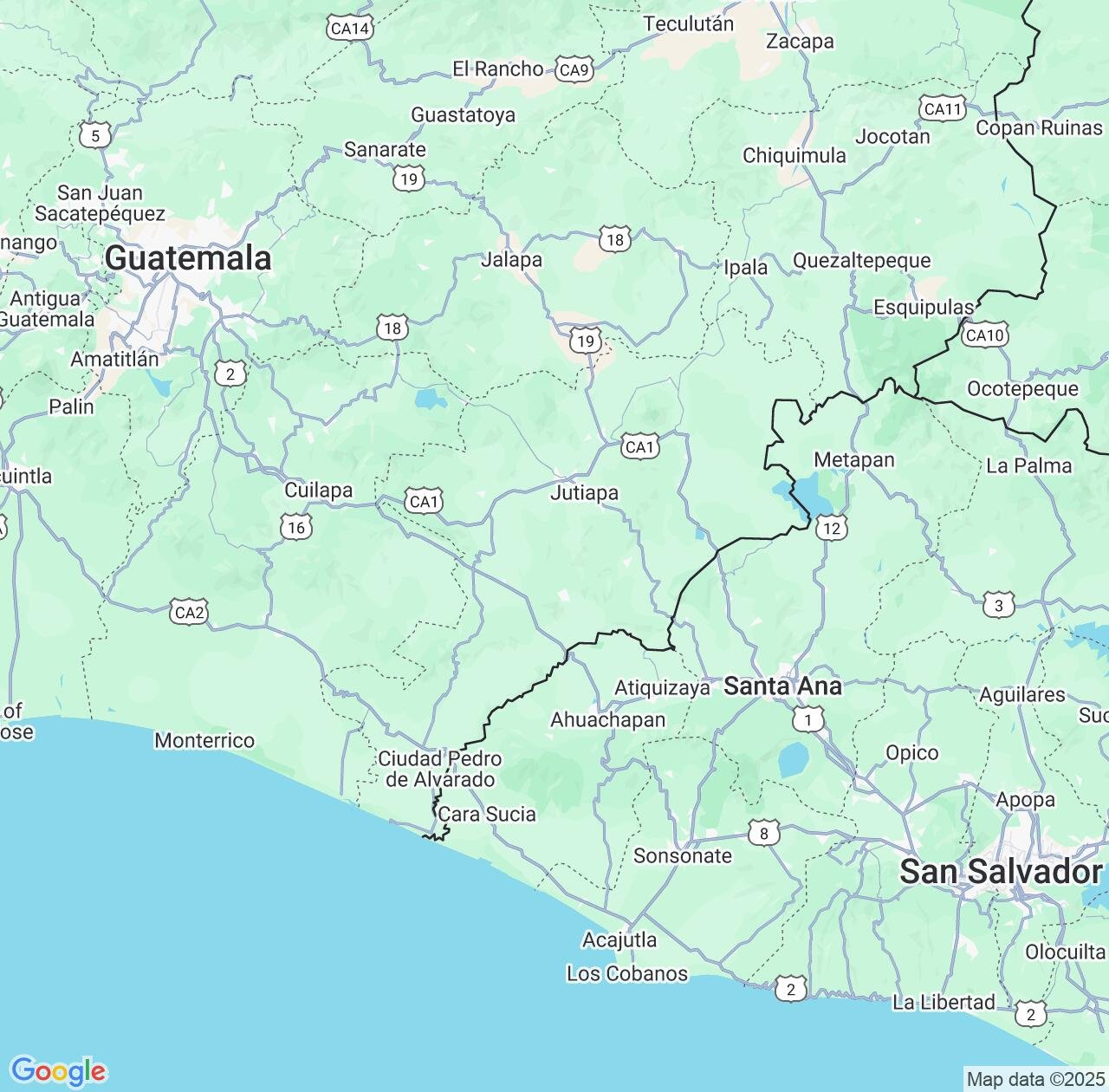 Map image for Intellectual Property Lawyers in Jutiapa and Guatemala IP firms at coordinates  ; .