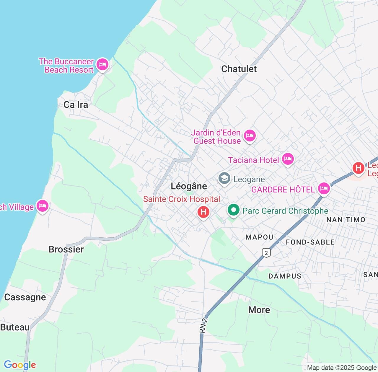 Map image for Intellectual Property Lawyers in Léogâne and Ouest IP firms at coordinates  ; .