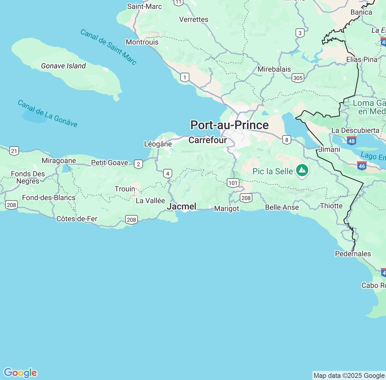 Map image for Intellectual Property Lawyers in Sud-Est and Haiti IP firms at coordinates  ; .