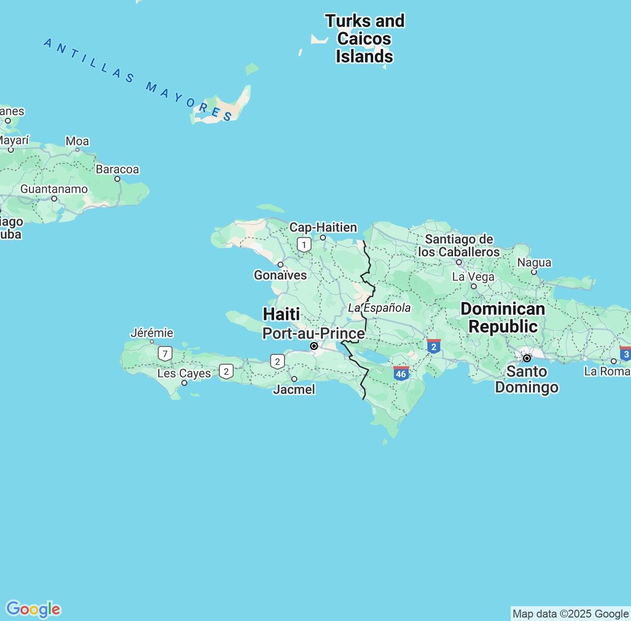 Map image for Intellectual Property Lawyers in Haiti and Central America IP firms at coordinates  ; .