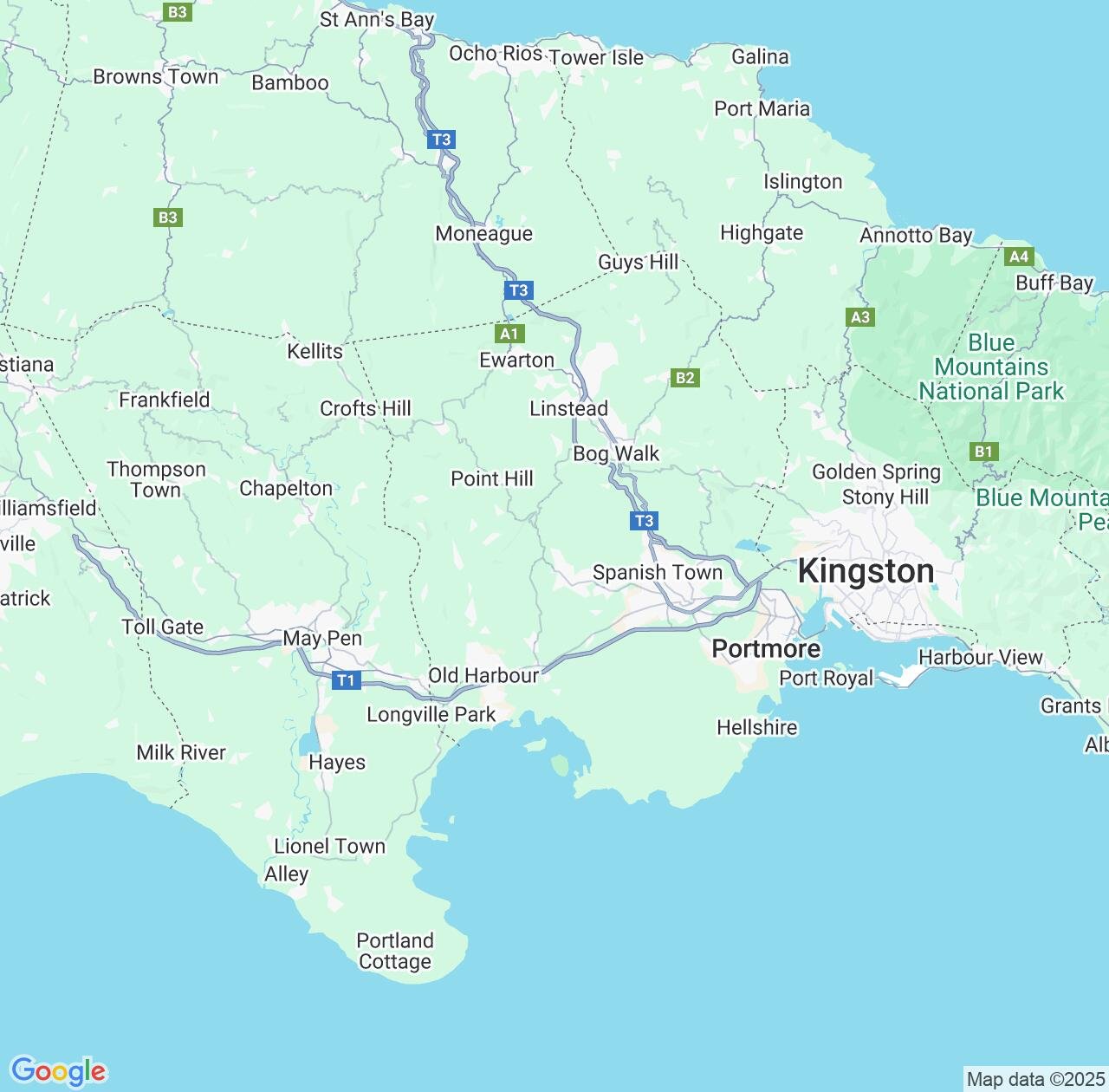 Map image for Intellectual Property Lawyers in Saint Catherine Parish and Jamaica IP firms at coordinates  ; .