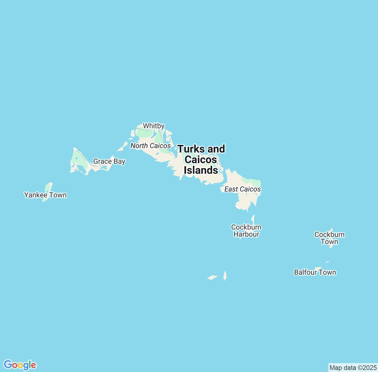 Map image for Intellectual Property Lawyers in Turks and Caicos Islands and Central America IP firms at coordinates  ; .