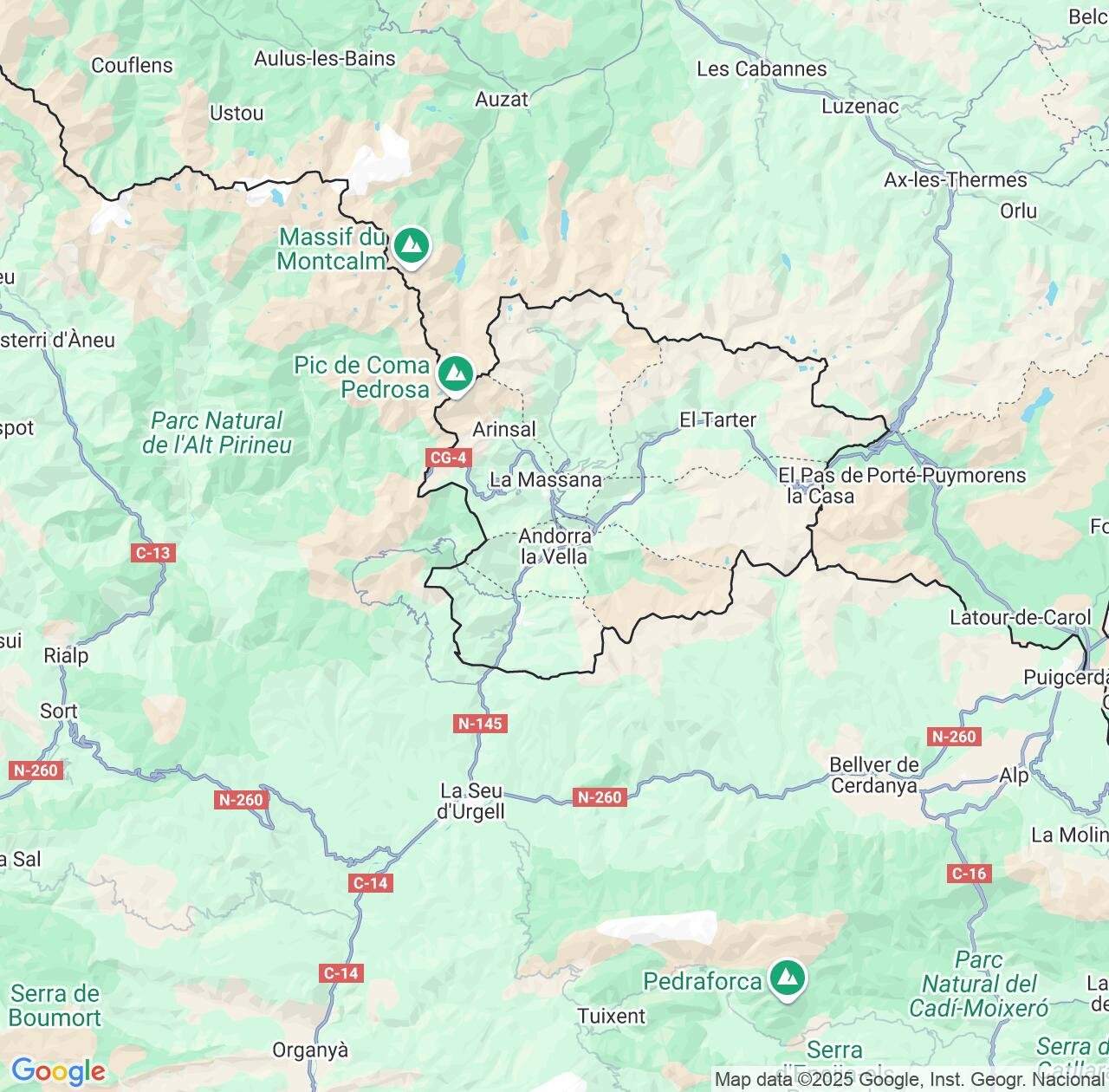 Map image for Intellectual Property Lawyers in Andorra and Europe IP firms at coordinates  ; .
